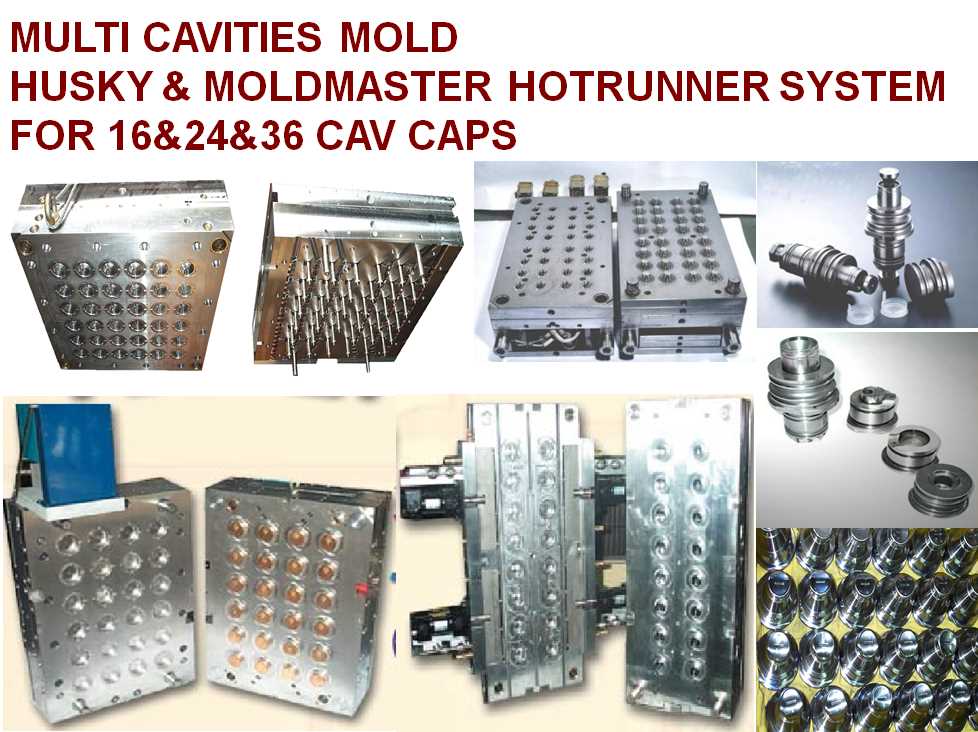 BOTTLE CAP MULTI CAVITY MOLD